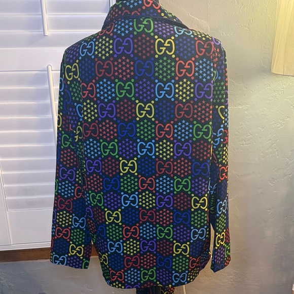 Multicolor Patterned Two Pieces Set - Picture 2 of 2